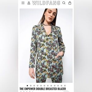 The Empower Double Breasted Blazer / Wildfang / size large